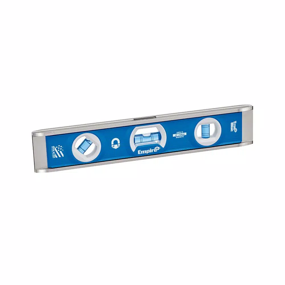Flash Sale ✔️ Empire 10 In. True Blue Rare Earth Magnetic Torpedo Level 👏