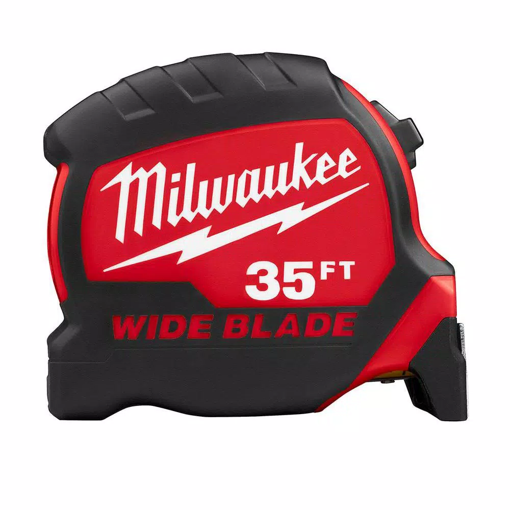 Promo ⭐ Milwaukee 35 Ft. X 1.3 In. Wide Blade Tape Measure With 17 Ft. Reach ⌛