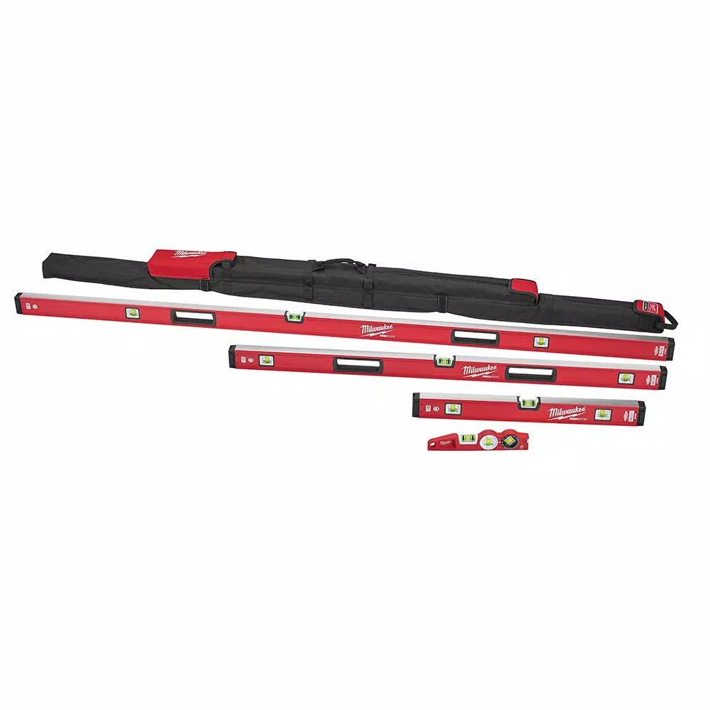 Hot Sale β¨ Milwaukee 10 In. /24 In. /48 In. /78 In. REDSTICK Magnetic Box And Torpedo Level Set π