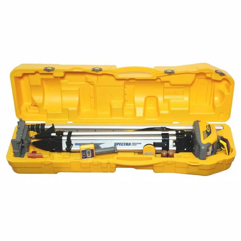 Best Sale π― Spectra Precision Complete Laser Level System For Interior And Exterior Use With Tripod Grade Rod And System Case π§¨