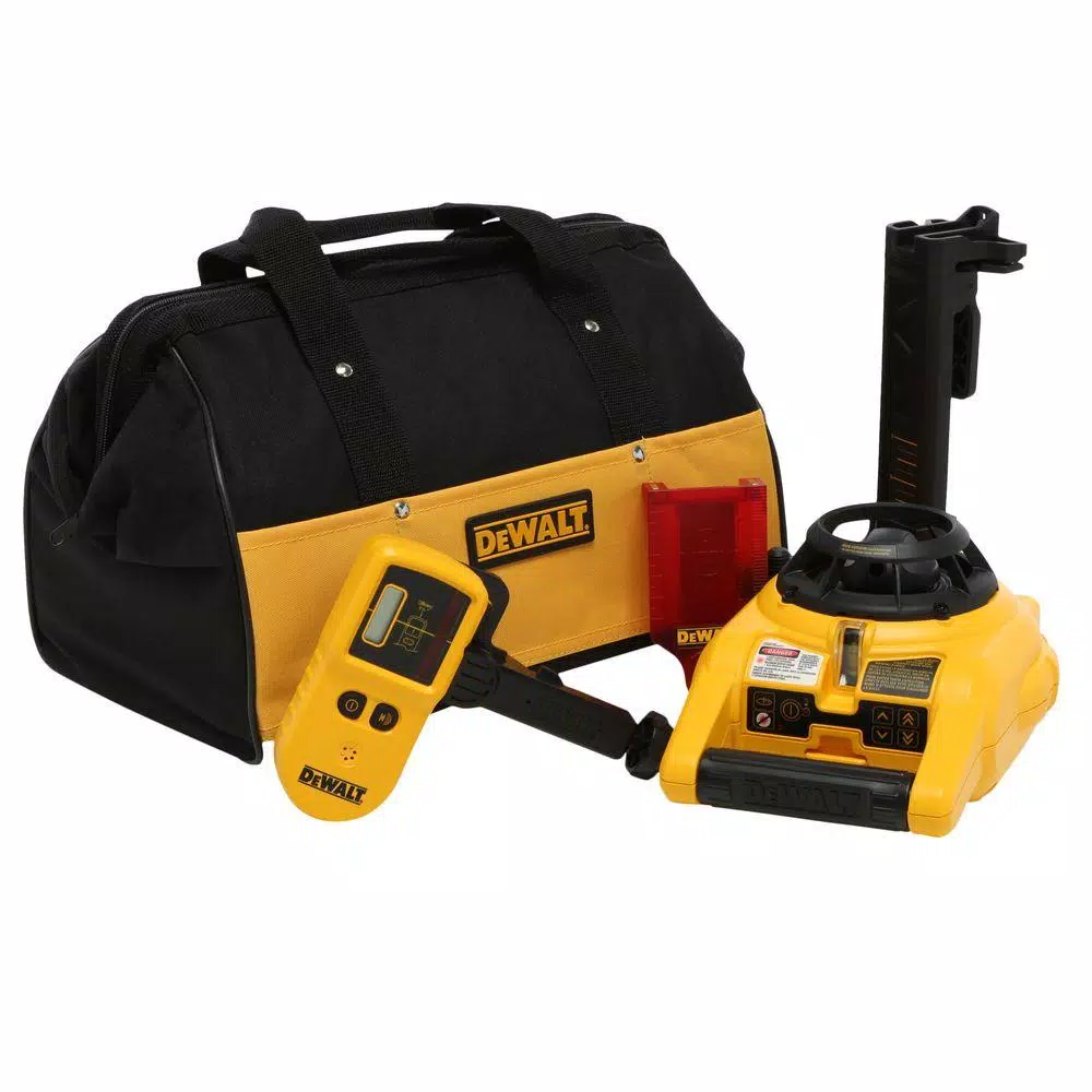 Wholesale π DEWALT 150 Ft. Red Self-Leveling Rotary Laser Level With Detector & Clamp, Wall Mount, Remote, Bag, (2) D & (1) 9-Volt Battery π 7 Wholesale π DEWALT 150 Ft. Red Self-Leveling Rotary Laser Level With Detector & Clamp, Wall Mount, Remote, Bag, (2) D & (1) 9-Volt Battery π - Image 7