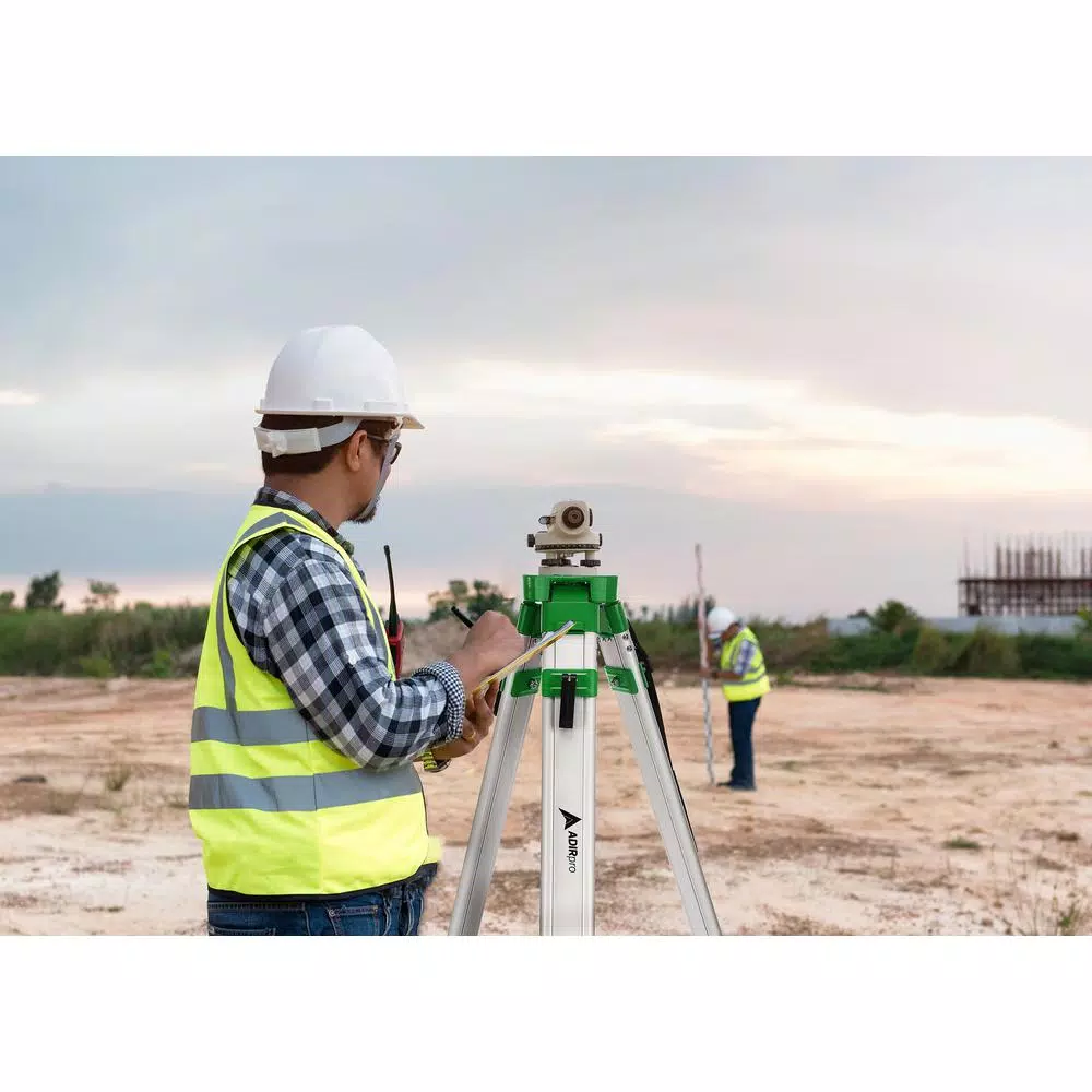 Best reviews of π AdirPro Green Heavy-Duty Aluminum Survey Construction Tripod With Quick Clamp π 4 Best reviews of π AdirPro Green Heavy-Duty Aluminum Survey Construction Tripod With Quick Clamp π - Image 4