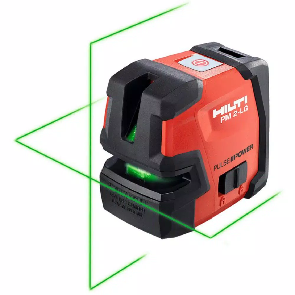Best Sale β¨ Hilti 66 Ft. PM 2-LG Green Beam Line Laser Level With (2) AA Batteries π