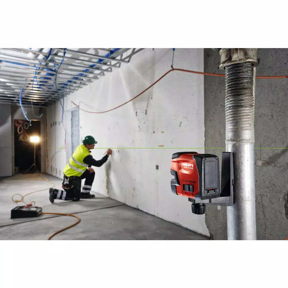Best Sale β¨ Hilti 66 Ft. PM 2-LG Green Beam Line Laser Level With (2) AA Batteries π 8 Best Sale β¨ Hilti 66 Ft. PM 2-LG Green Beam Line Laser Level With (2) AA Batteries π - Image 8