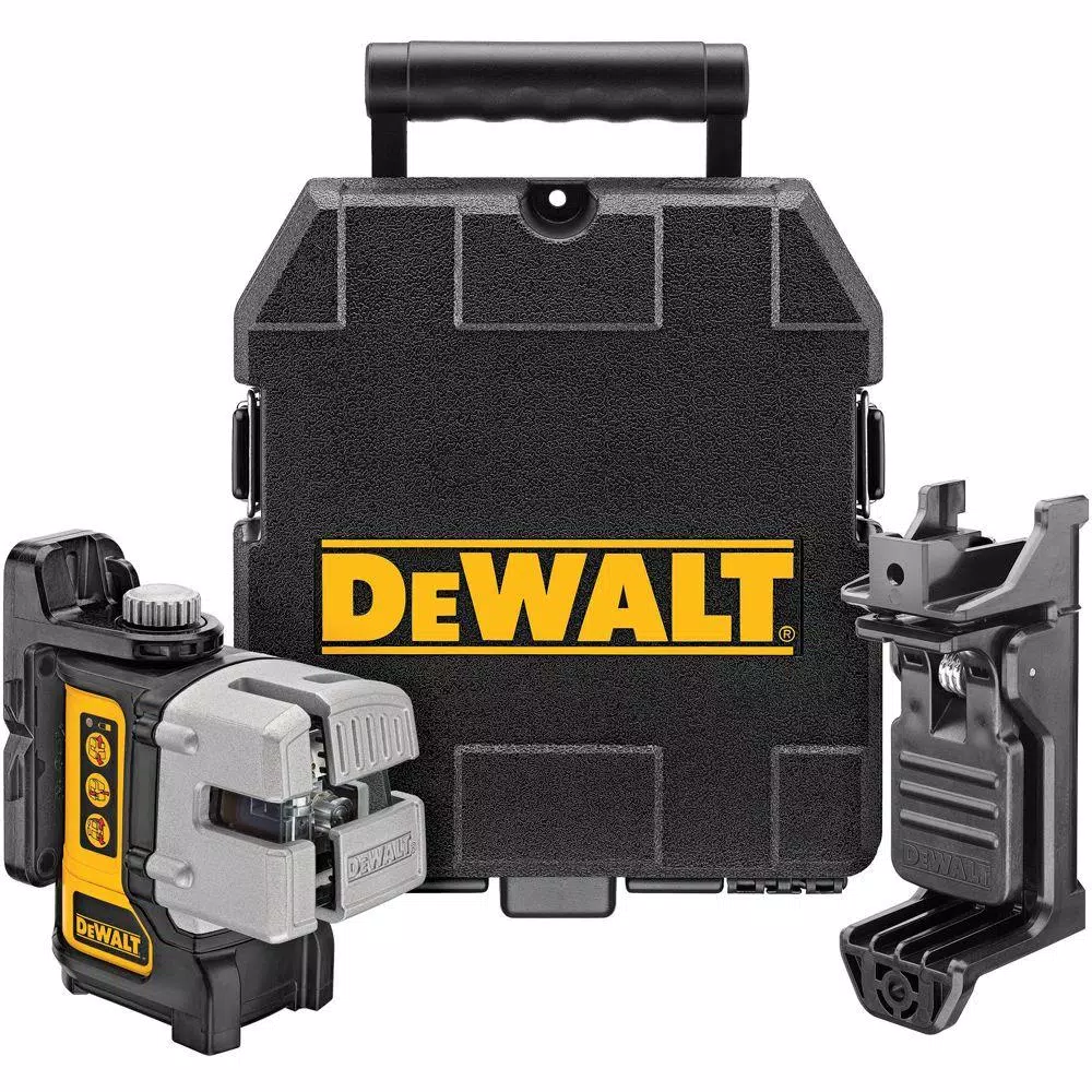 Promo π― DEWALT 50 Ft. & 165 Ft. Red Self-Leveling 3-Beam Cross Line Laser Level With (4) AA Batteries & Case π 3 Promo π― DEWALT 50 Ft. & 165 Ft. Red Self-Leveling 3-Beam Cross Line Laser Level With (4) AA Batteries & Case π - Image 3