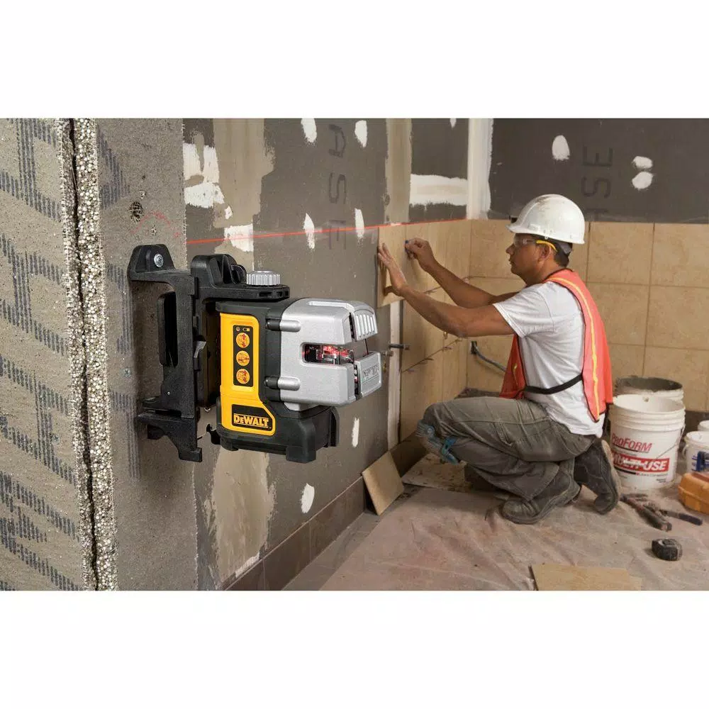 Promo π― DEWALT 50 Ft. & 165 Ft. Red Self-Leveling 3-Beam Cross Line Laser Level With (4) AA Batteries & Case π 9 Promo π― DEWALT 50 Ft. & 165 Ft. Red Self-Leveling 3-Beam Cross Line Laser Level With (4) AA Batteries & Case π - Image 9