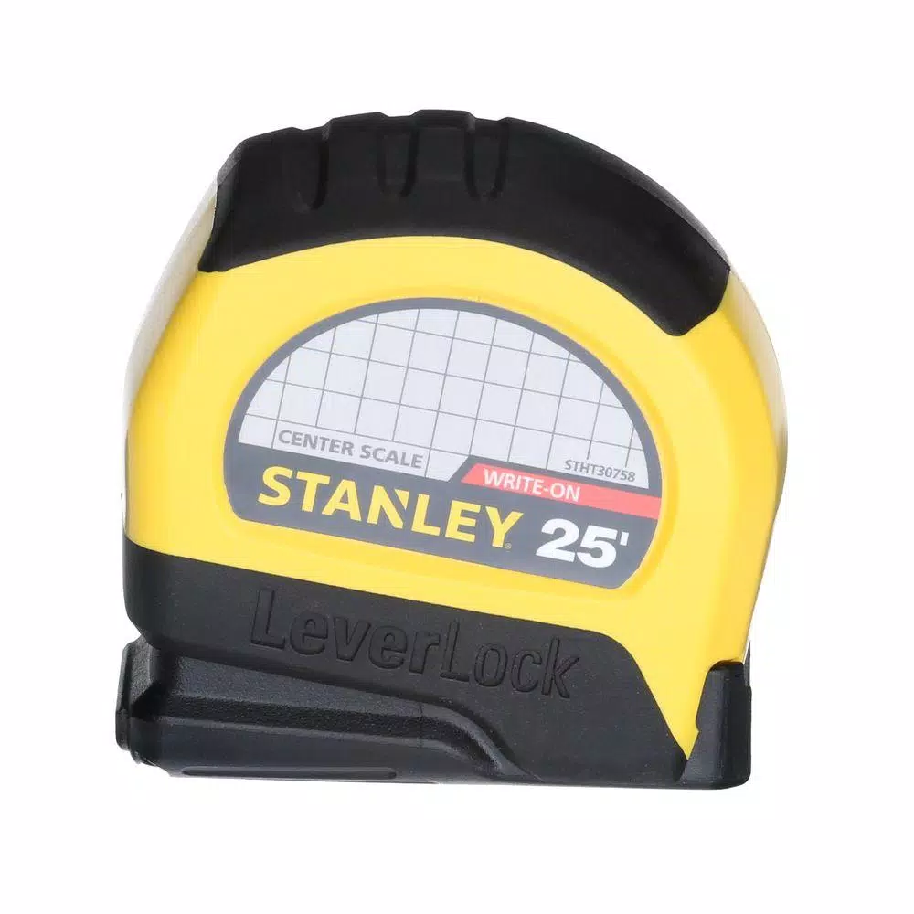 Flash Sale 𧨠Stanley LeverLock 25 Ft. X 1 In. CC Center Tape Measure π―