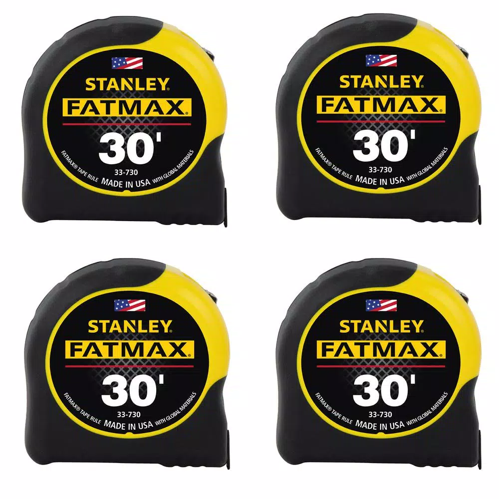 Flash Sale π₯° Stanley FATMAX 30 Ft. X 1-1/4 In. Tape Measure (4-Pack) π§¨