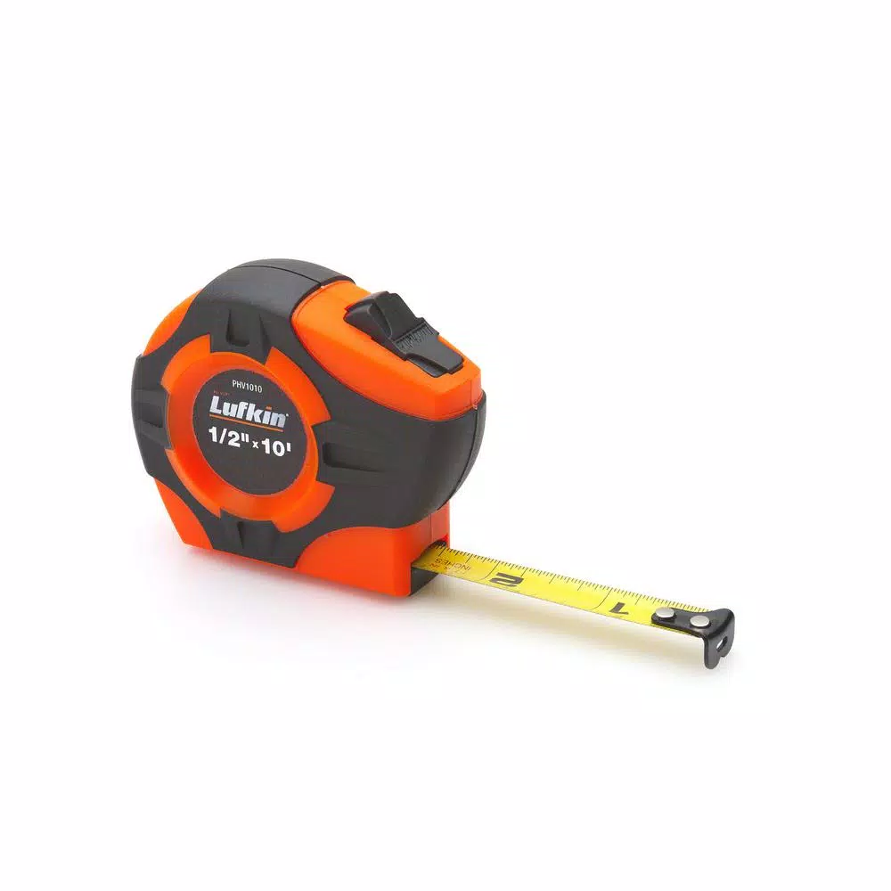 Best deal ⌛ Lufkin P1000 Series 3/4 In. X 12-ft. Hi-Viz Orange Yellow Clad A2-Blade Power Return Tape Measure 🌟