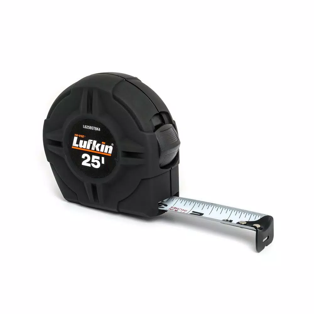 Cheap 🧨 Lufkin 25 Ft. Black Soft Touch Tape Measure 🥰