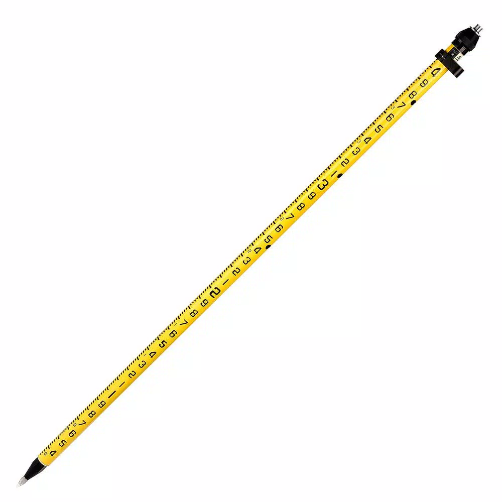 Flash Sale β¨ AdirPro 6 Ft. 2 M 10ths Graduation Aluminum 3-Position Snap-Lock Rover Telescoping Rod Pole In Yellow π