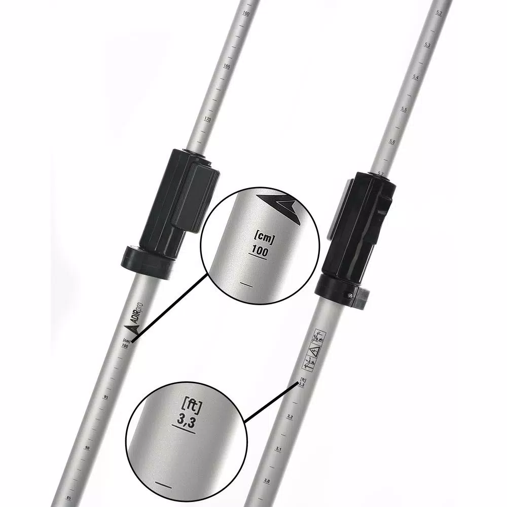 Deals π AdirPro 7 Ft. Aluminum Telescoping 10ths And Metric Rod Reflector Pole With Circular Bubble β 3 Deals π AdirPro 7 Ft. Aluminum Telescoping 10ths And Metric Rod Reflector Pole With Circular Bubble β - Image 3