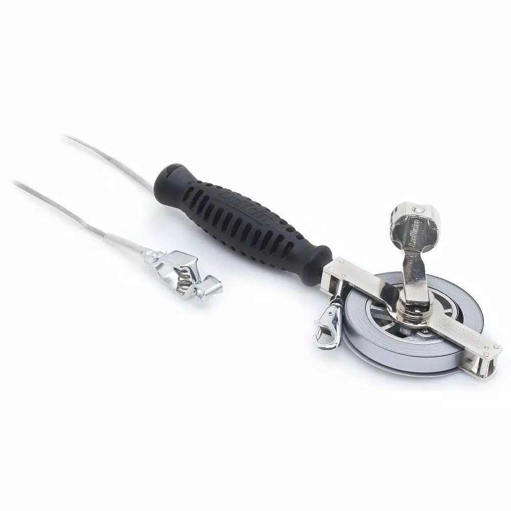 Promo 🧨 Lufkin 1/2 In. X 66 Ft. Atlas SAE/Metric Dual Sided Chrome Clad/Nubian Double Duty Oil Gauging Tape ✔️