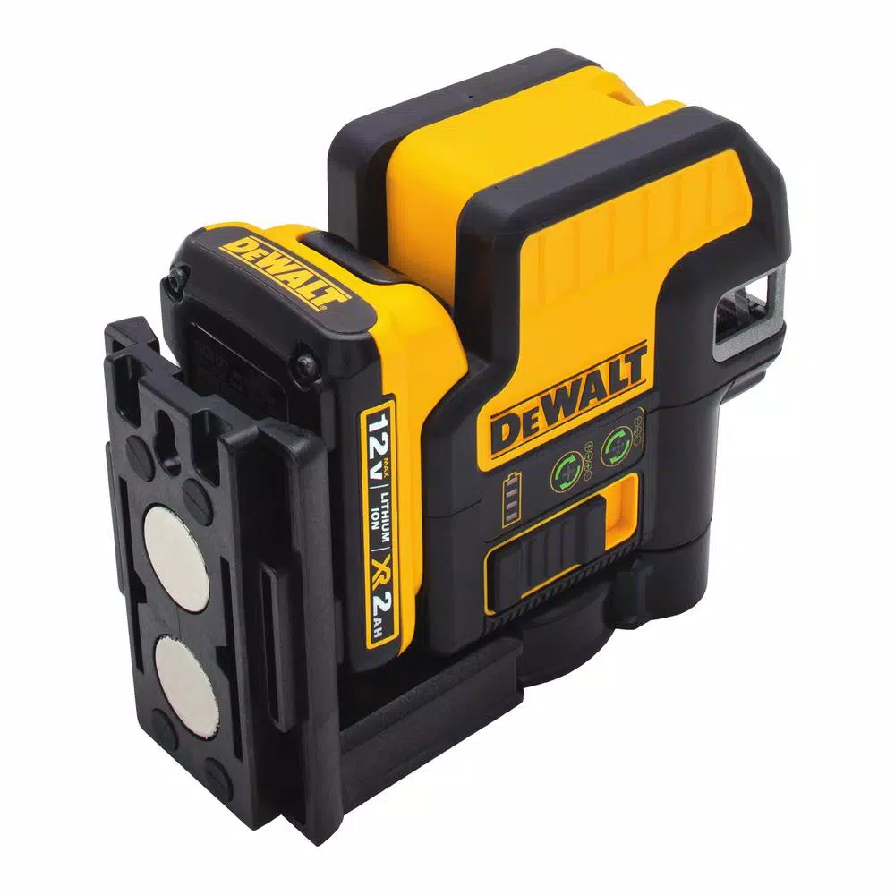 Outlet π DEWALT 12-Volt MAX Lithium-Ion 100 Ft. Green Self-Leveling 5-Spot & Cross Line Laser With Battery 2Ah, Charger, & TSTAK Case π 4 Outlet π DEWALT 12-Volt MAX Lithium-Ion 100 Ft. Green Self-Leveling 5-Spot & Cross Line Laser With Battery 2Ah, Charger, & TSTAK Case π - Image 4