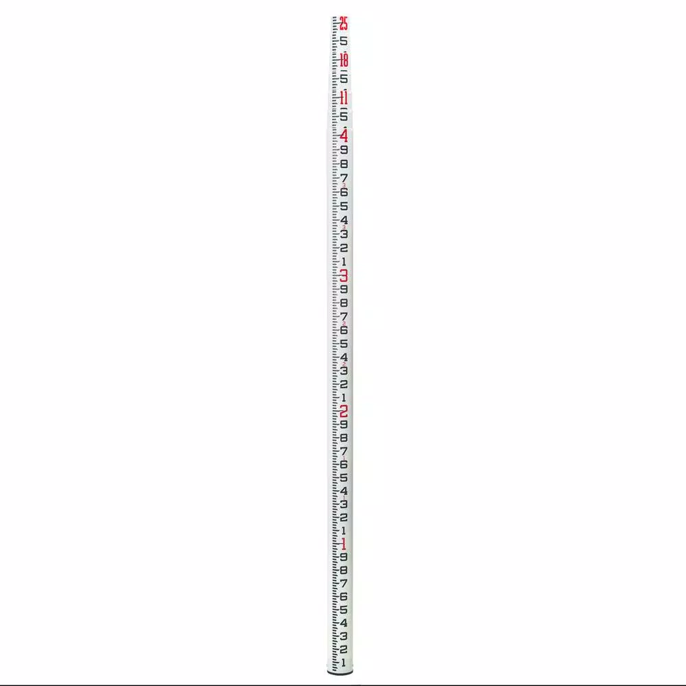 Best deal π AdirPro 25 Ft. Surveyor Oval Shaped Leveling Grade Rod In 10ths Scale βοΈ