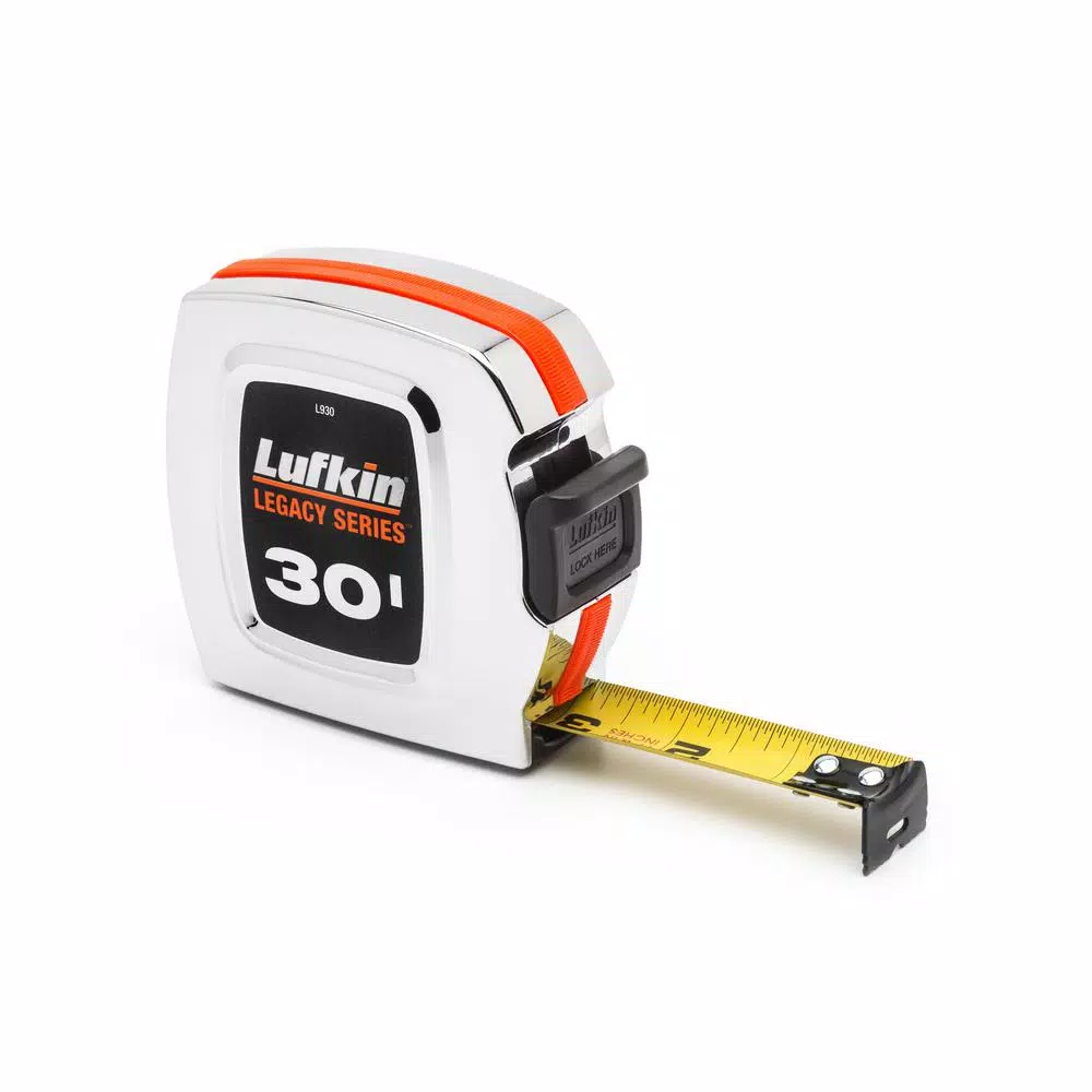Hot Sale β Lufkin Legacy Series 1 In. X 30 Ft. Chrome Tape Measure π