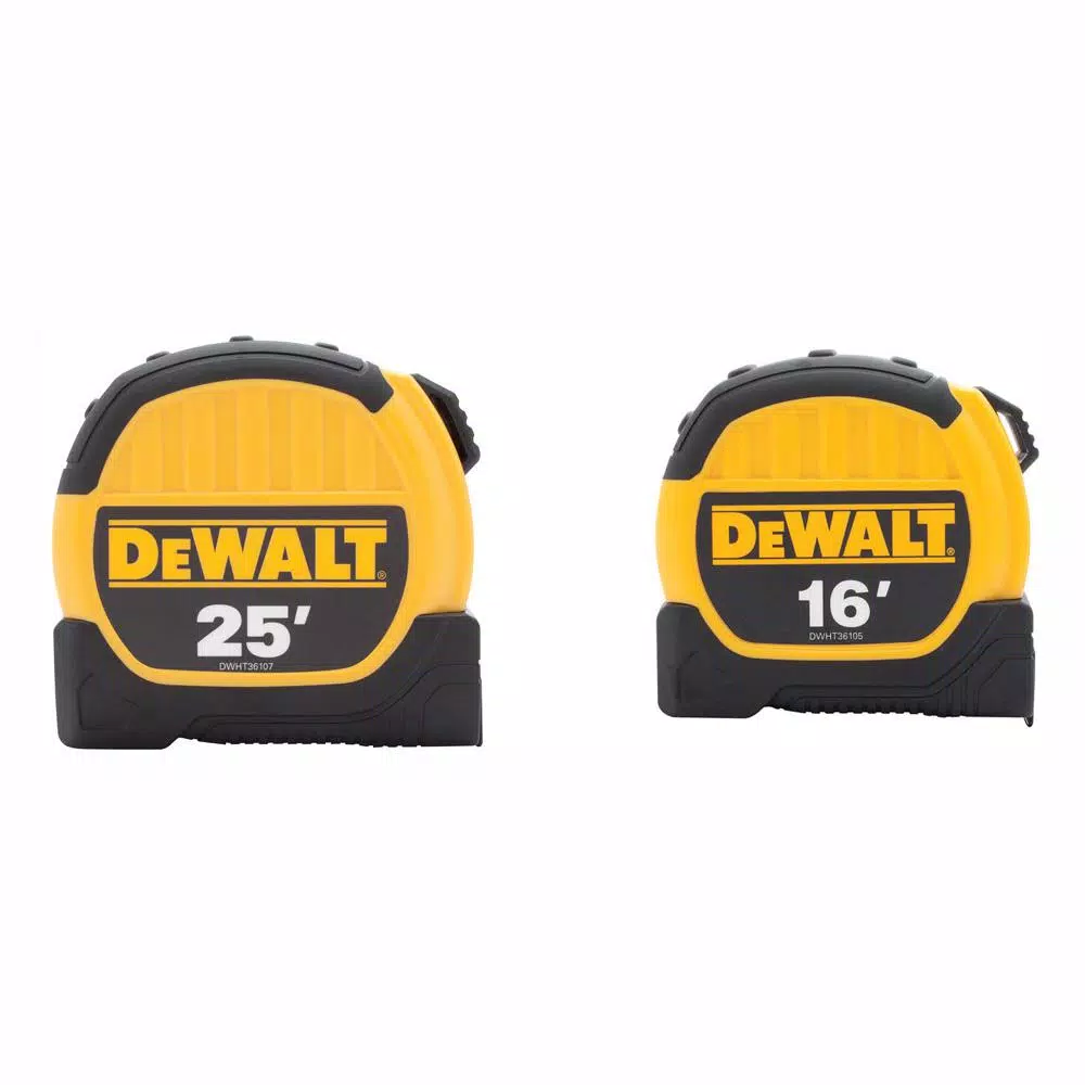 Best reviews of π DEWALT 25 Ft. And 16 Ft. Tape Measure Combo β