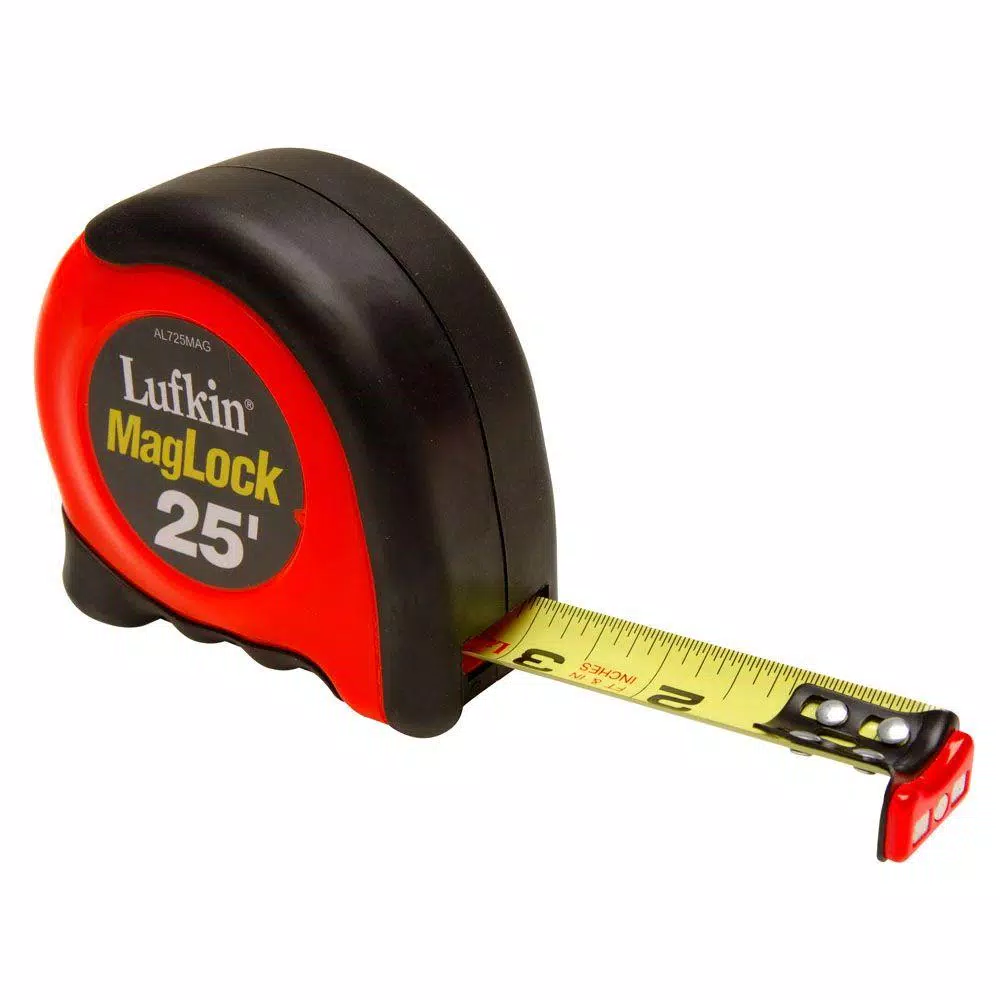 New π Lufkin 700 Series 1 In. X 26 Ft. Magnetic SAE/Metric Yellow Clad Tape Measure β