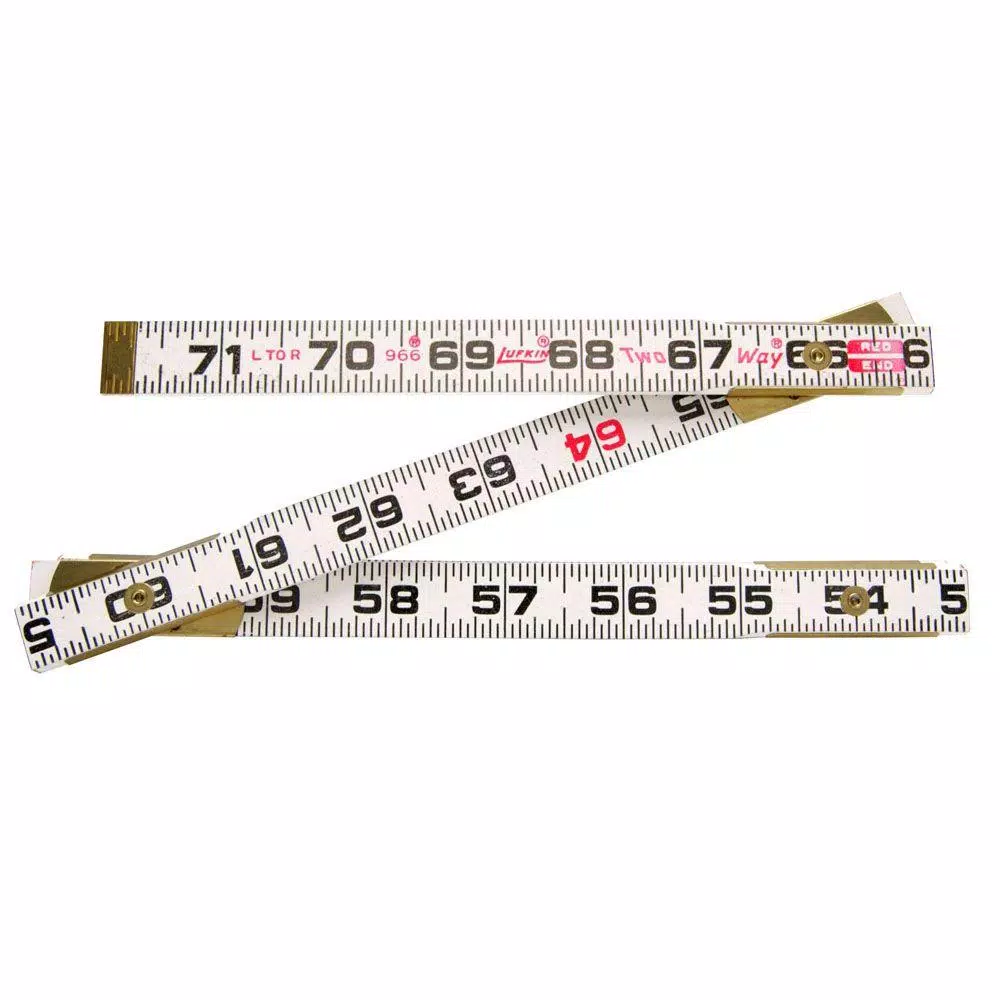 Best reviews of ⌛ Lufkin 6 Ft. X 5/8 In. 2-Way Wood Ruler 🔔