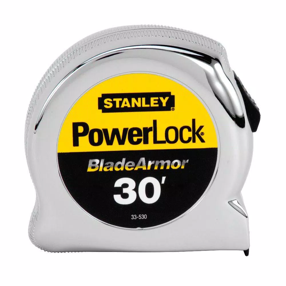 Promo 🔥 Stanley PowerLock 30 Ft. X 1 In. Tape Measure With Blade Armor 🧥 Coating ⌛