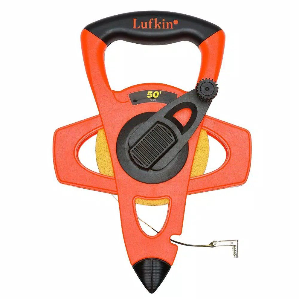 Hot Sale π Lufkin 1/2 In. X 50 Ft. Hi-Viz Orange Fiberglass Tape Measure π