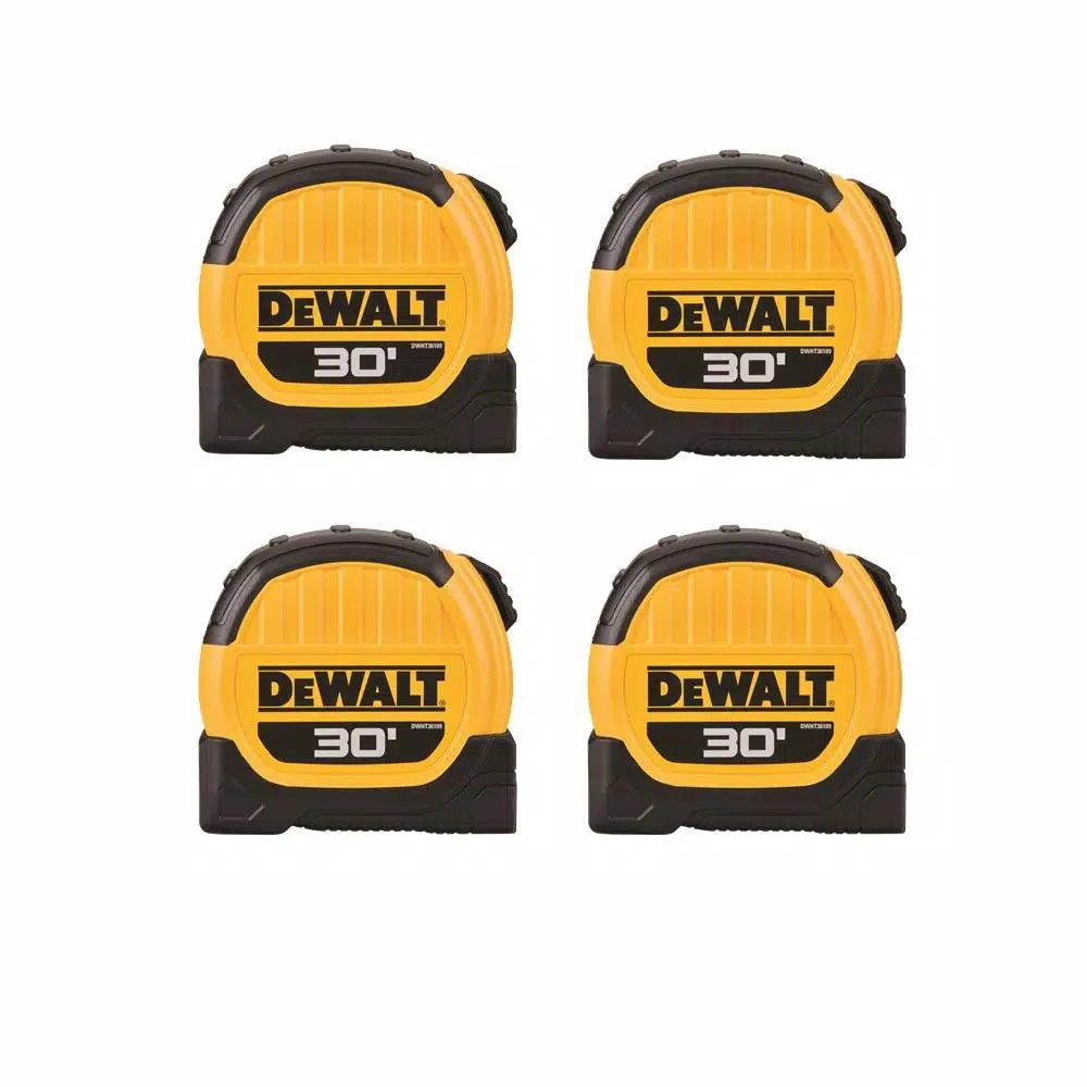 Buy π DEWALT 30 Ft. X 1-1/8 In. Tape Measure (4-Pack) π