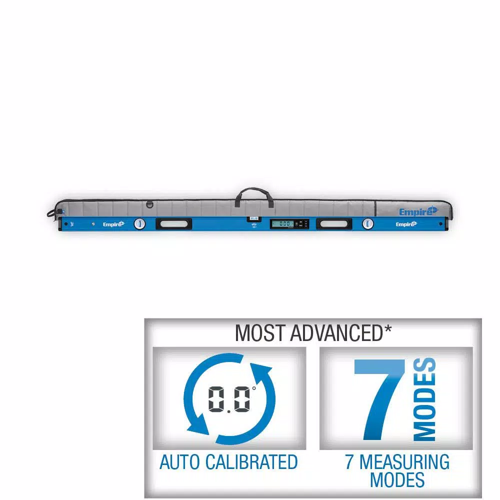 Cheap 👍 Empire 72 In. True Blue Digital Box Level With Case 😀