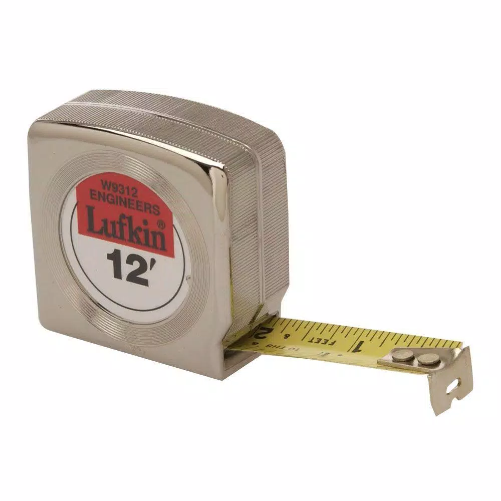 Best Pirce 😀 Lufkin 3/4 In. X 12 Ft. Power Return Tape Measure 🧨
