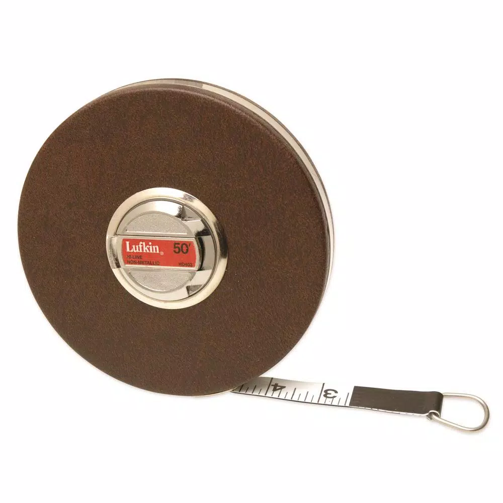 Outlet 😍 Lufkin 5/8 In. X 100 Ft. Heavy-Duty Hi-Line Fiberglass Tape Measure 🎁
