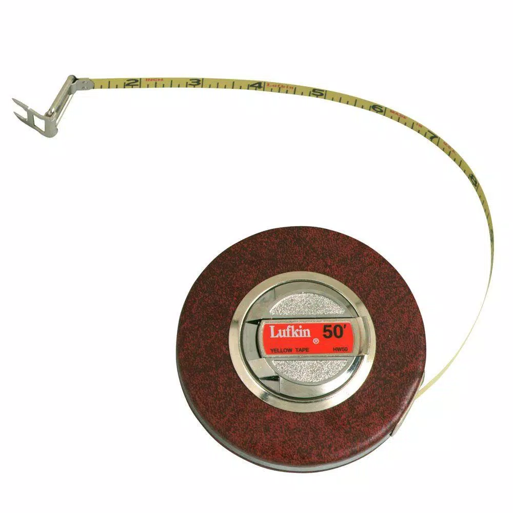 measuring-tools Shop 52 Deals ๐ Lufkin Home And Shop 3/8 In. X 50 Ft. Yellow Clad Tape Measure ๐