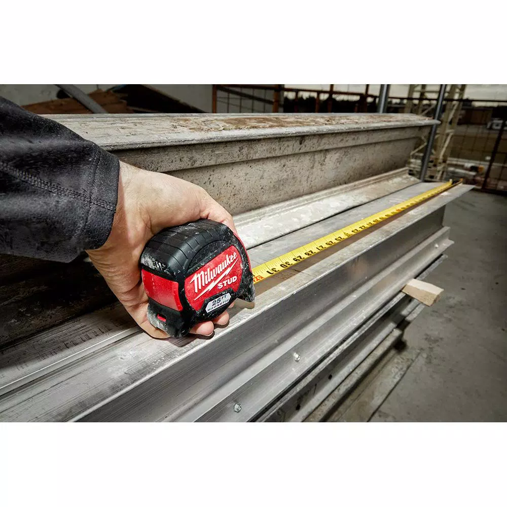 Best Pirce π€© Milwaukee 25 Ft. X 1.3 In. Gen II STUD Magnetic Tape Measure With 14 Ft. Standout (2-Pack) π€© 8 Best Pirce π€© Milwaukee 25 Ft. X 1.3 In. Gen II STUD Magnetic Tape Measure With 14 Ft. Standout (2-Pack) π€© - Image 8