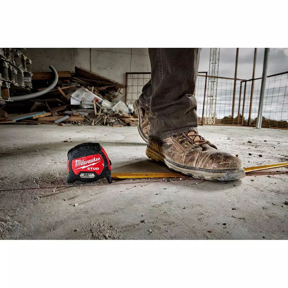 Best Pirce π€© Milwaukee 25 Ft. X 1.3 In. Gen II STUD Magnetic Tape Measure With 14 Ft. Standout (2-Pack) π€© 9 Best Pirce π€© Milwaukee 25 Ft. X 1.3 In. Gen II STUD Magnetic Tape Measure With 14 Ft. Standout (2-Pack) π€© - Image 9
