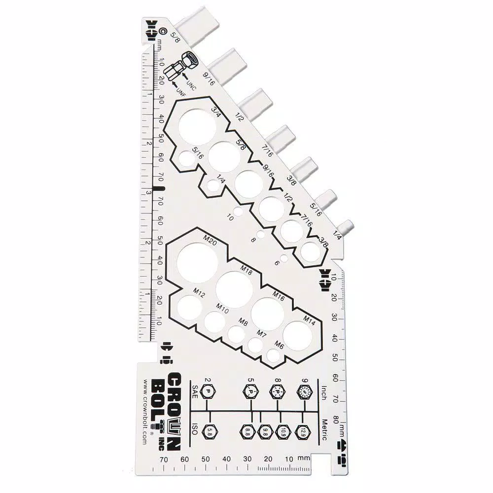 Best reviews of 🔔 Everbilt 12 In. Plastic Bolt Gauge 🤩