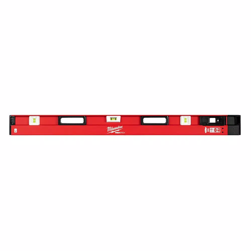 Flash Sale ✔️ Milwaukee 48 In. To 78 In. REDSTICK Expandable Magnetic Box Level 👍