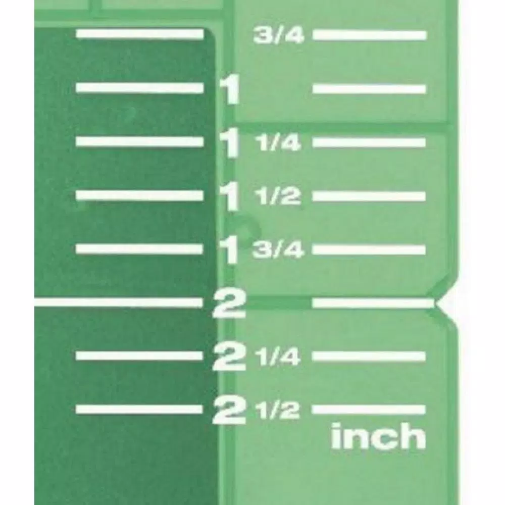 New π Hilti PRA 54 Imperial/Metric Target Plate, Green π 3 New π Hilti PRA 54 Imperial/Metric Target Plate, Green π - Image 3