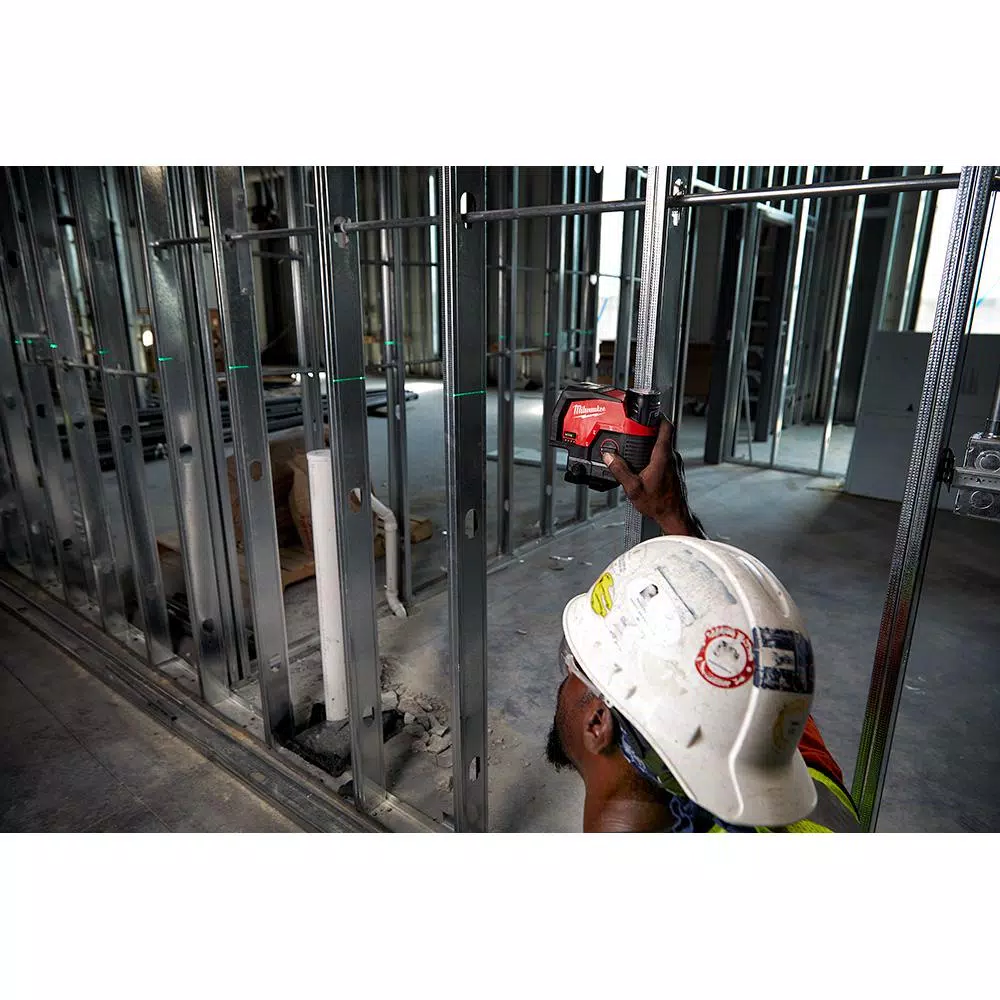 Top 10 ๐ Milwaukee M12 12-Volt Lithium-Ion Cordless Green 125 Ft. Cross Line And Plumb Points Laser Level Kit With 3.0 Ah Battery โ 6 Top 10 ๐ Milwaukee M12 12-Volt Lithium-Ion Cordless Green 125 Ft. Cross Line And Plumb Points Laser Level Kit With 3.0 Ah Battery โ - Image 6