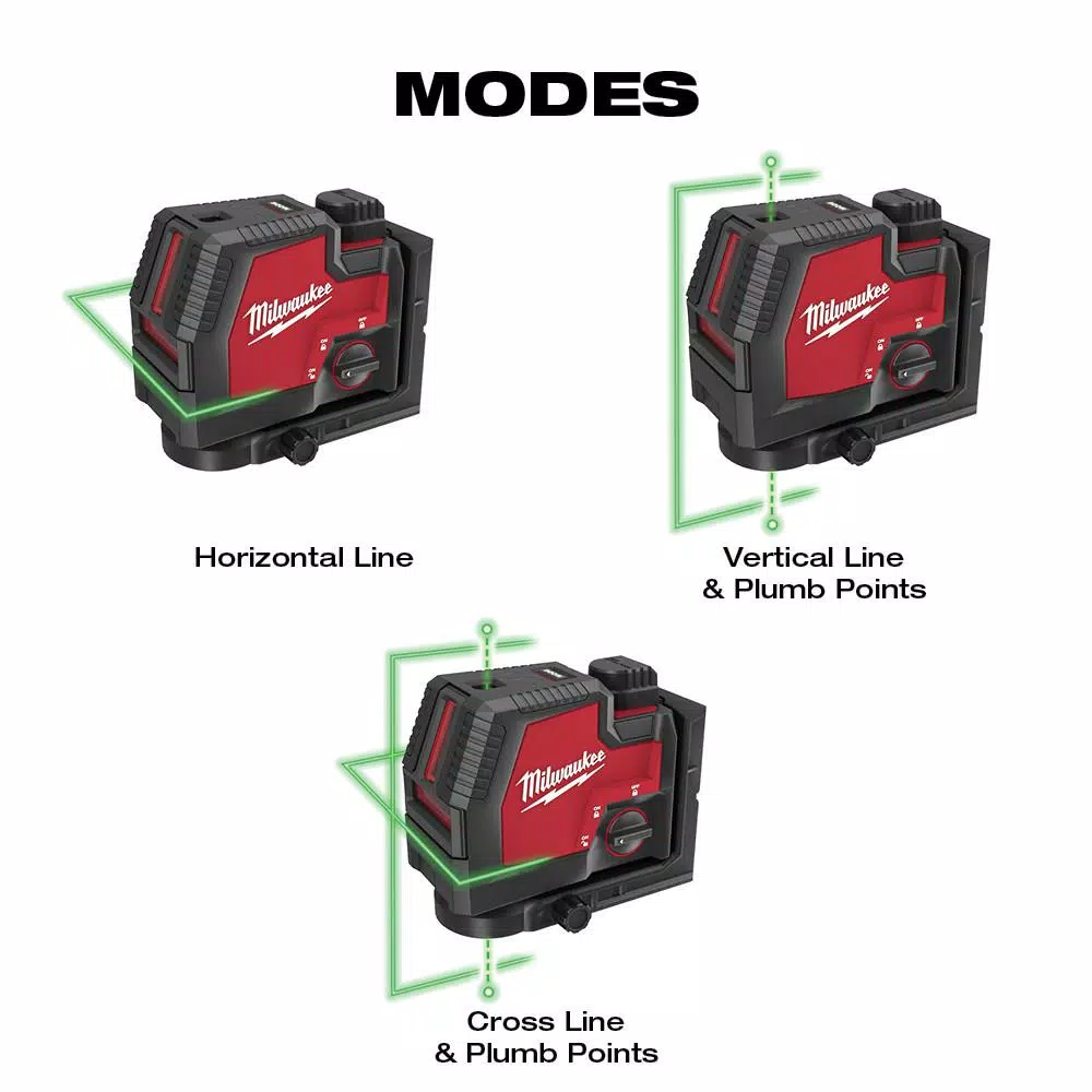 Cheapest ๐ Milwaukee Green 100 Ft. Cross Line And Plumb Points Rechargeable Laser Level With REDLITHIUM Lithium-Ion USB Battery And Charger ๐ 8 Cheapest ๐ Milwaukee Green 100 Ft. Cross Line And Plumb Points Rechargeable Laser Level With REDLITHIUM Lithium-Ion USB Battery And Charger ๐ - Image 8