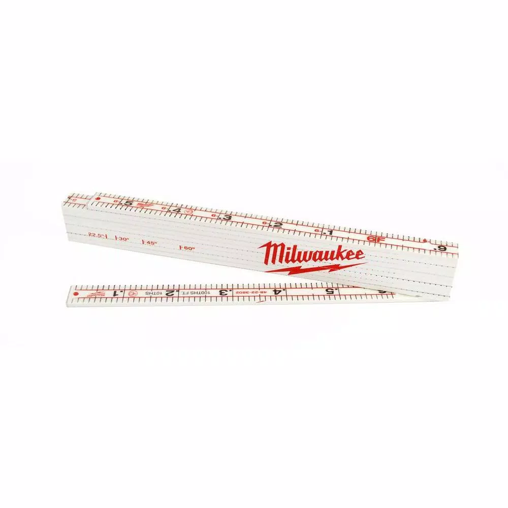 Best Pirce 🧨 Milwaukee 78 In. Engineer’s Composite Folding Ruler 🧨