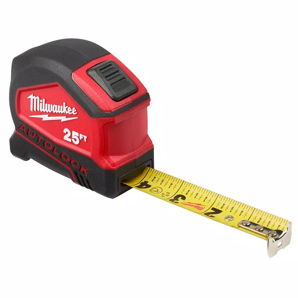 Budget ๐ Milwaukee 25 Ft. Compact Auto Lock Tape Measure ๐ 4 Budget ๐ Milwaukee 25 Ft. Compact Auto Lock Tape Measure ๐ - Image 4