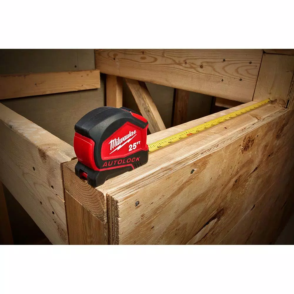Budget ๐ Milwaukee 25 Ft. Compact Auto Lock Tape Measure ๐ 7 Budget ๐ Milwaukee 25 Ft. Compact Auto Lock Tape Measure ๐ - Image 7