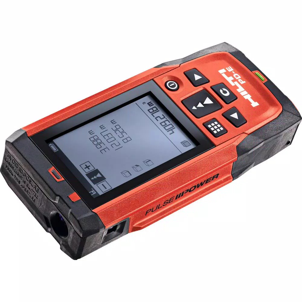 Hot Sale 𧨠Hilti 656 Ft. PD-E Laser Range Meter With (2) AAA Batteries, Hand Strap And Pouch β 4 Hot Sale 𧨠Hilti 656 Ft. PD-E Laser Range Meter With (2) AAA Batteries, Hand Strap And Pouch β - Image 4