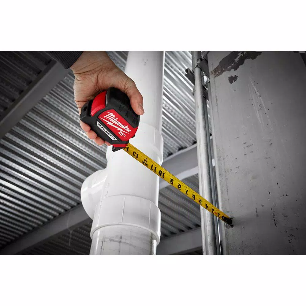 Hot Sale π Milwaukee 16 Ft. X 1 In. Compact Magnetic Tape Measure With 15 Ft. Reach β€οΈ 6 Hot Sale π Milwaukee 16 Ft. X 1 In. Compact Magnetic Tape Measure With 15 Ft. Reach β€οΈ - Image 6