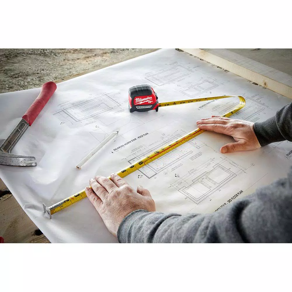 Hot Sale π Milwaukee 16 Ft. X 1 In. Compact Magnetic Tape Measure With 15 Ft. Reach β€οΈ 7 Hot Sale π Milwaukee 16 Ft. X 1 In. Compact Magnetic Tape Measure With 15 Ft. Reach β€οΈ - Image 7