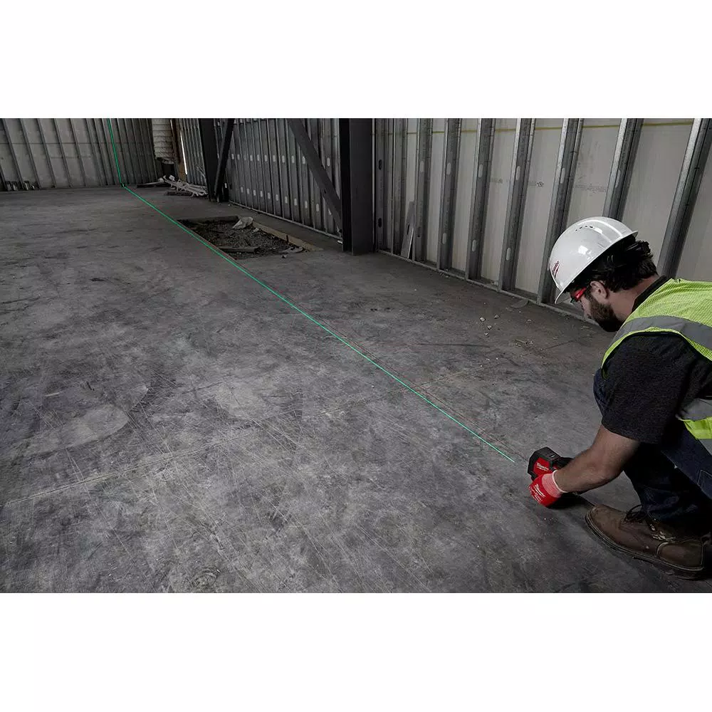 Buy 𧨠Milwaukee 100 Ft. REDLITHIUM Lithium-Ion USB Green Rechargeable Cross Line Laser Level With Charger π€© 4 Buy 𧨠Milwaukee 100 Ft. REDLITHIUM Lithium-Ion USB Green Rechargeable Cross Line Laser Level With Charger π€© - Image 4