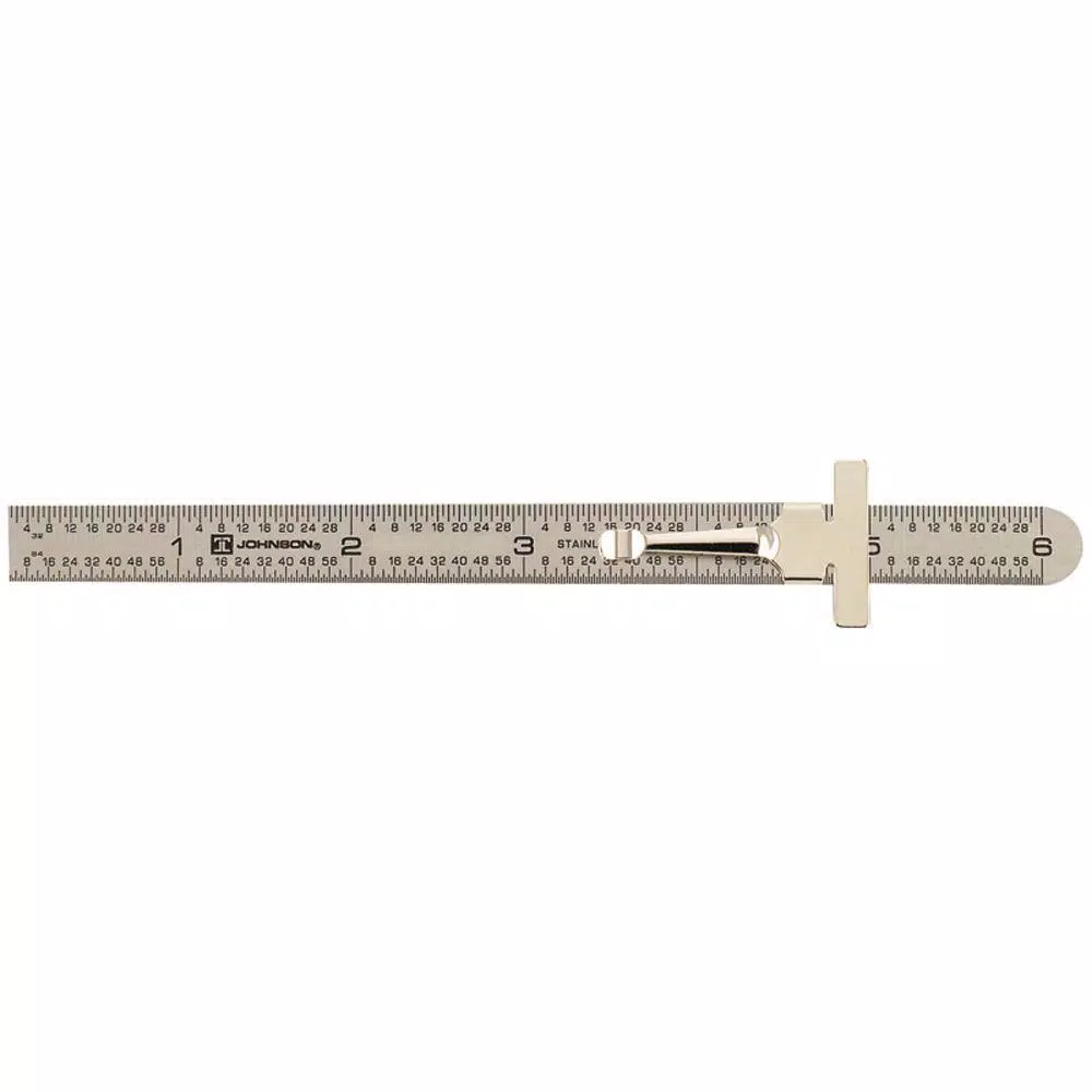 Top 10 ❤️ Johnson 6 In. Stainless-Steel Pocket Clip Rule ⌛
