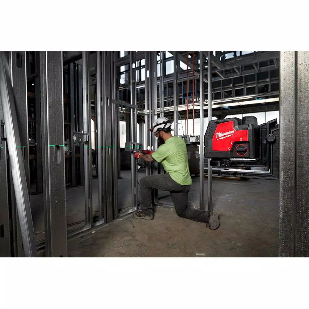 Buy 𧨠Milwaukee 100 Ft. REDLITHIUM Lithium-Ion USB Green Rechargeable Cross Line Laser Level With Charger π€© 7 Buy 𧨠Milwaukee 100 Ft. REDLITHIUM Lithium-Ion USB Green Rechargeable Cross Line Laser Level With Charger π€© - Image 7