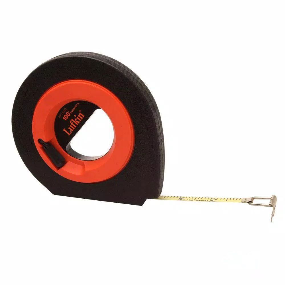 Outlet π Lufkin 3/8 In. X 100 Ft. Engineers Speedwinder Steel Long Tape Measure π―