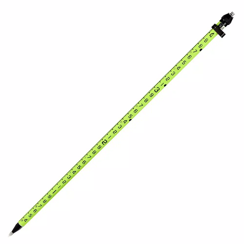 Discount π AdirPro 6 Ft. 2 M 10ths Graduation Aluminum 3-Position Snap-Lock Telescoping Rod Rover Rod Pole In Green π₯°