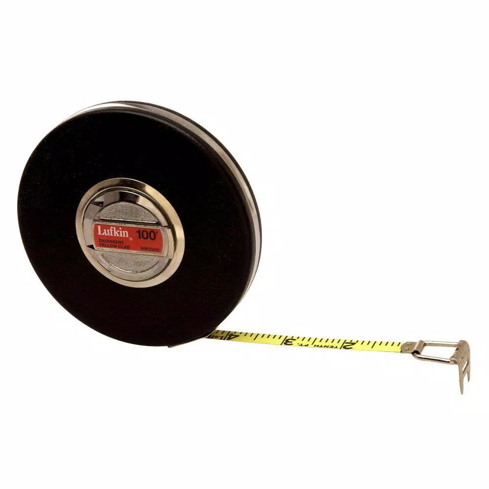 Coupon π Lufkin Engineers Banner 3/8 In. X 100 Ft. Yellow Clad Tape Measure π